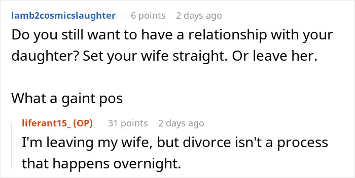 Man Announces He’s Divorcing Wife When He Discovers She Purposefully Cooks Meals Daughter Won’t Eat