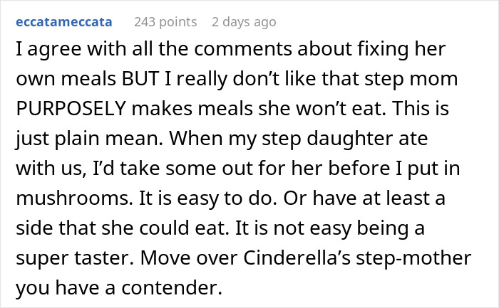 Man Announces He’s Divorcing Wife When He Discovers She Purposefully Cooks Meals Daughter Won’t Eat