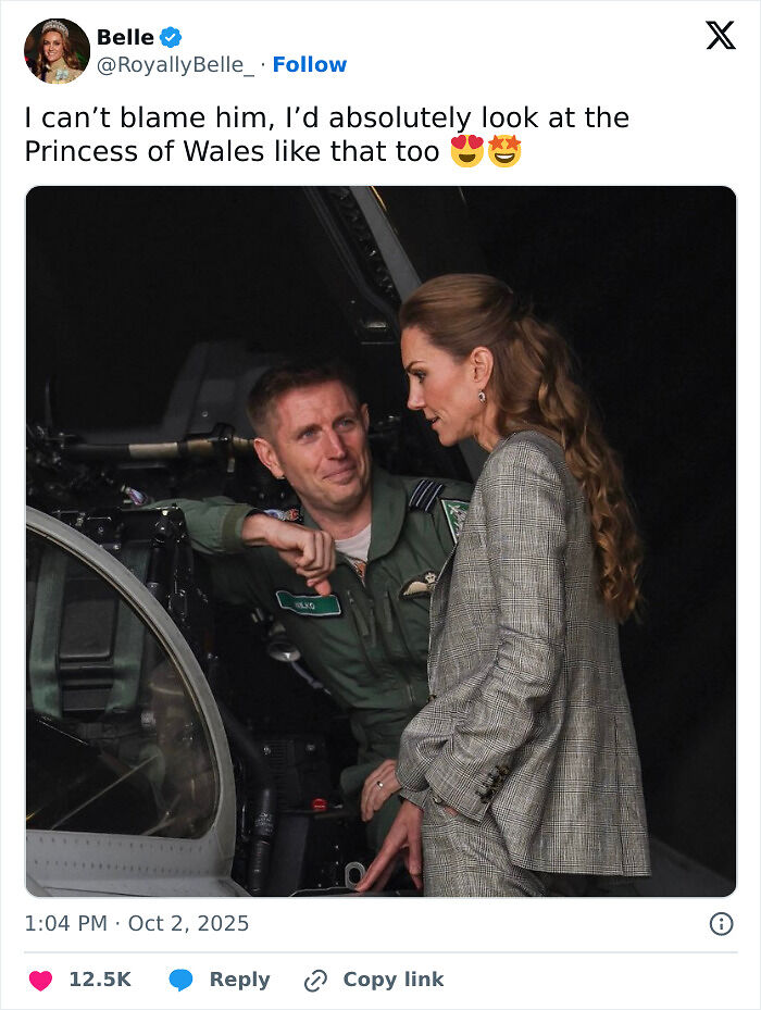 Kate Middleton’s RAF Visit Goes Viral After Serviceman’s Reaction Caught On Camera