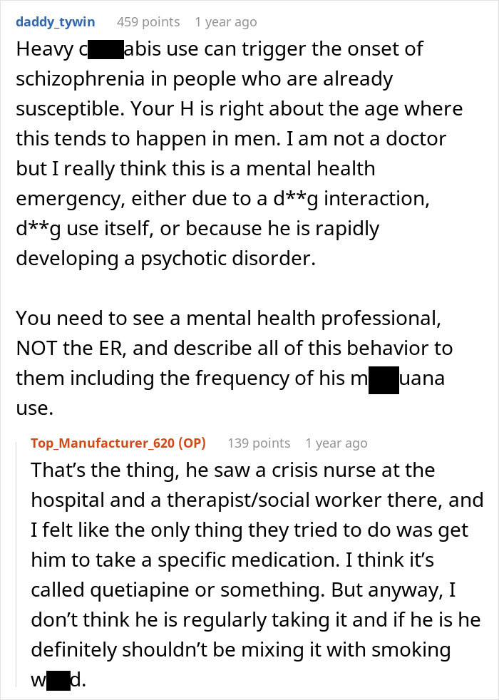 Woman Questions If She Should Help Her Husband Or Escape After His Disturbing Behavior