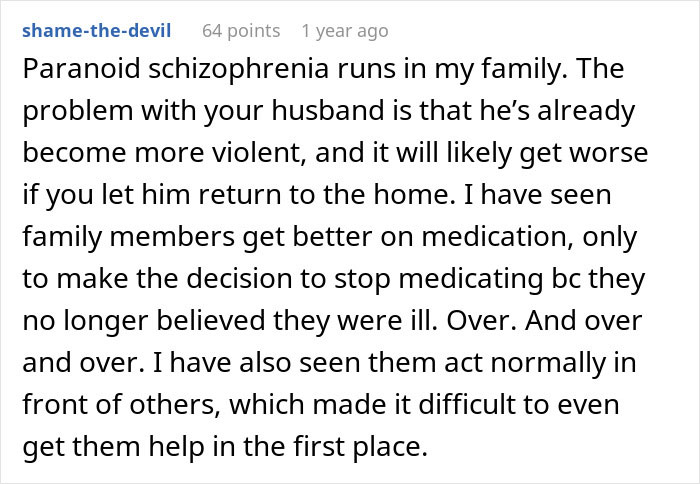 Woman Questions If She Should Help Her Husband Or Escape After His Disturbing Behavior