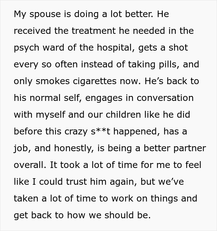 Woman Questions If She Should Help Her Husband Or Escape After His Disturbing Behavior