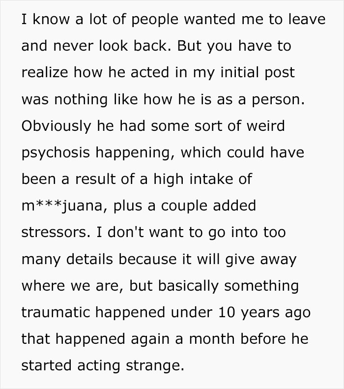 Woman Questions If She Should Help Her Husband Or Escape After His Disturbing Behavior