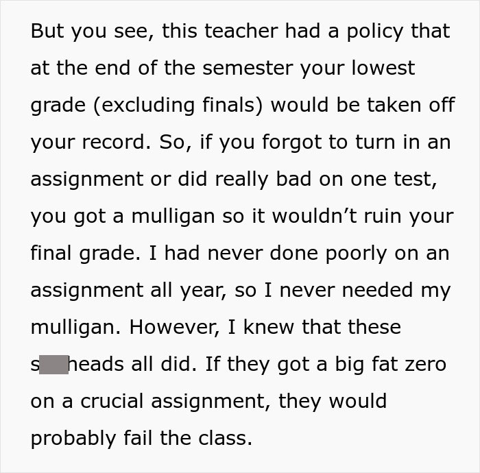 Guy Maliciously Complies With Lazy Teammates And Gets Them All A 0% On A Project Using Teacher’s Loophole
