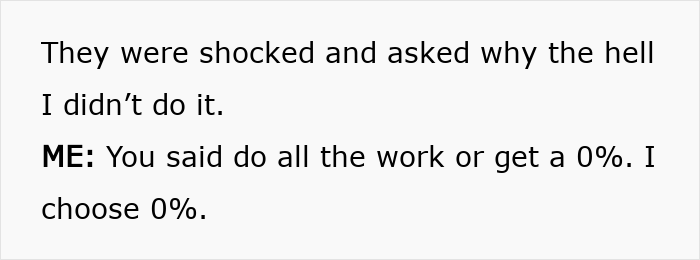 Guy Maliciously Complies With Lazy Teammates And Gets Them All A 0% On A Project Using Teacher’s Loophole