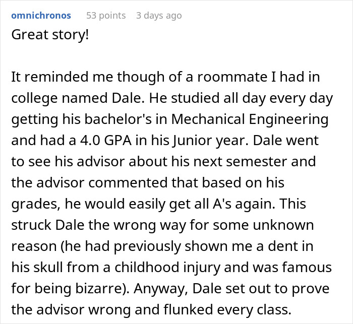 Guy Maliciously Complies With Lazy Teammates And Gets Them All A 0% On A Project Using Teacher’s Loophole