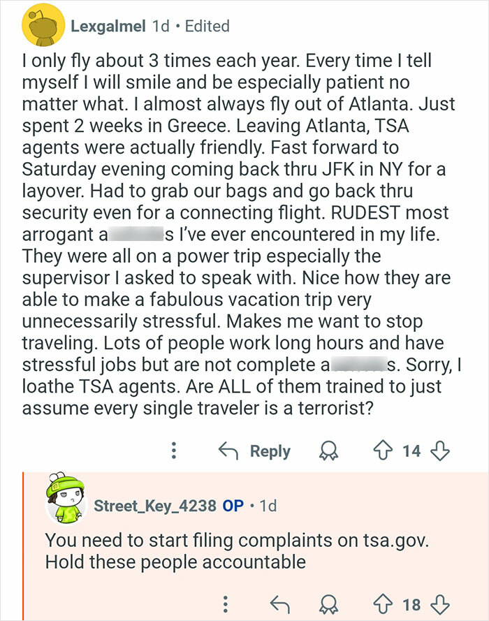 TSA Worker With 18 Years Of Experience Gets Blatantly Honest About What They’ve Seen