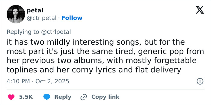 &#8220;Not Really A Showgirl&#8221;: Disappointed Fans Say Taylor Swift’s New Album Doesn’t Live Up To Expectations