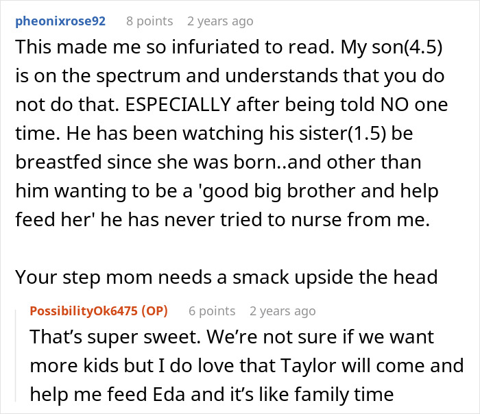 11-Year-Old Starts Acting Beyond Creepy Around Stepsister Who Just Gave Birth, Parents Refuse To Get Help