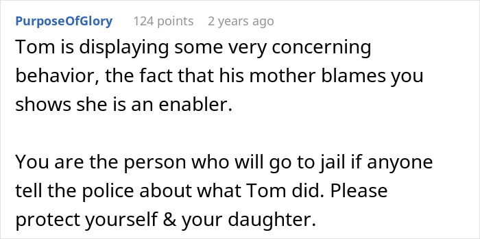 11-Year-Old Starts Acting Beyond Creepy Around Stepsister Who Just Gave Birth, Parents Refuse To Get Help