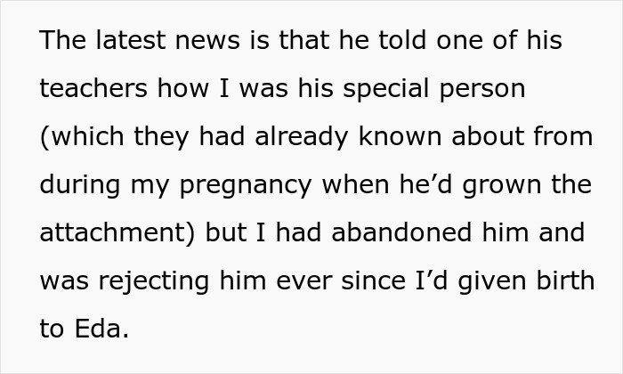 11-Year-Old Starts Acting Beyond Creepy Around Stepsister Who Just Gave Birth, Parents Refuse To Get Help