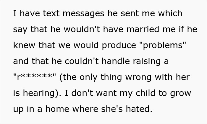 Husband Leaves Because He Can&#8217;t Deal With Deaf Baby, Tells Everyone It&#8217;s His Wife&#8217;s Fault