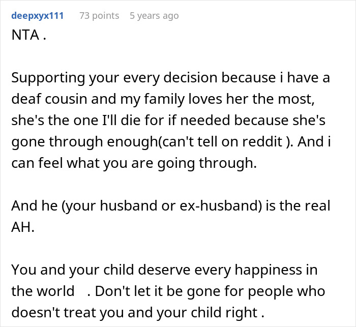 Husband Leaves Because He Can&#8217;t Deal With Deaf Baby, Tells Everyone It&#8217;s His Wife&#8217;s Fault