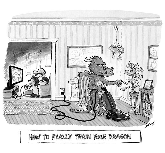 29 Quirky And Clever One-Panel Comics By New Yorker Cartoonist Tom Toro (New Pics)