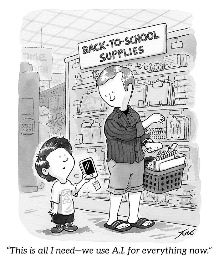 29 Quirky And Clever One-Panel Comics By New Yorker Cartoonist Tom Toro (New Pics)