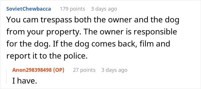 HOA Board Member Refuses To Follow Pet Ownership Rules, Neighbor Gets Police Involved