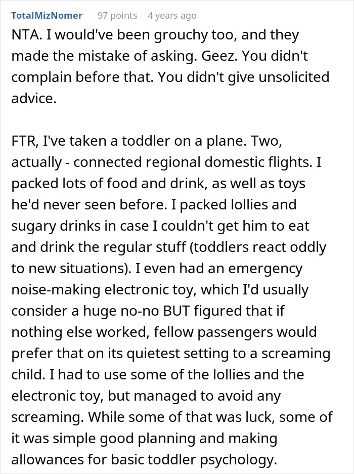 Passenger Confronts Mom After 8-Hour Toddler Meltdown, Says &#8220;She Didn’t Handle It Well&#8221;