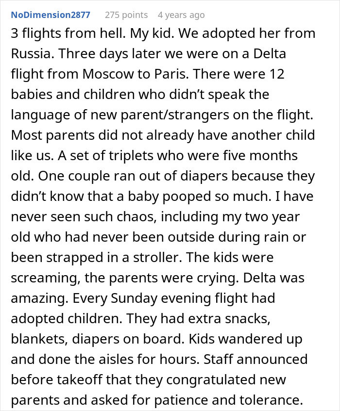 Passenger Confronts Mom After 8-Hour Toddler Meltdown, Says &#8220;She Didn’t Handle It Well&#8221;