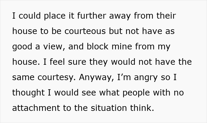 Neighbor Keeps Using Lady&#8217;s Property, She Has Had Enough, Blocks Their Water View