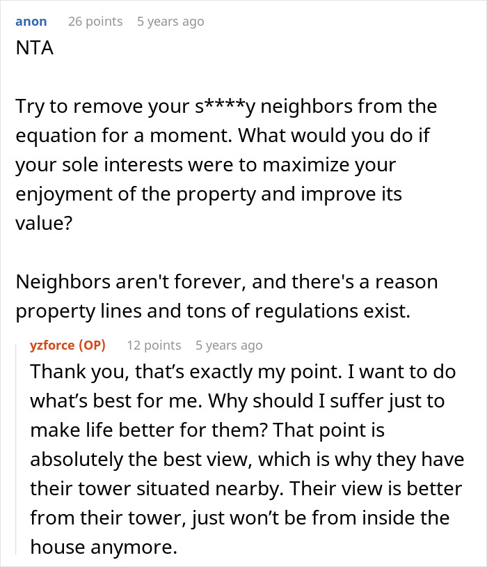 Neighbor Keeps Using Lady&#8217;s Property, She Has Had Enough, Blocks Their Water View