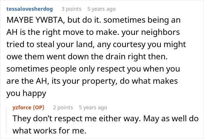 Neighbor Keeps Using Lady&#8217;s Property, She Has Had Enough, Blocks Their Water View