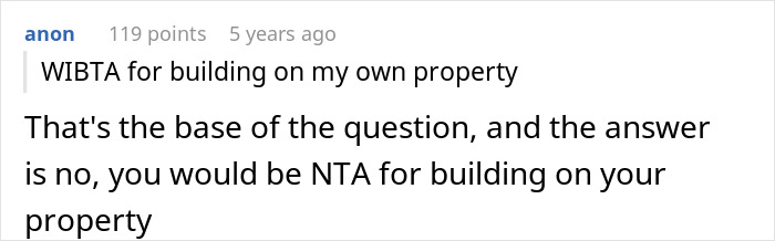 Neighbor Keeps Using Lady&#8217;s Property, She Has Had Enough, Blocks Their Water View