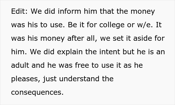 20-Year-Old Learns That Actions Have Consequences After Spending All His College Money On Traveling