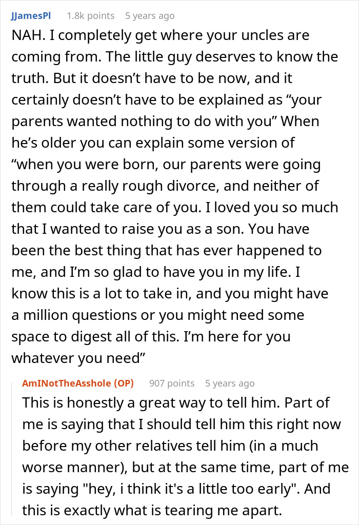 13-Year-Old Thinks He’s Growing Up In A Standard Family Until His “Dad” Reveals The Truth 13-Year-Old Thinks He’s Growing Up In A Standard Family Until His “Dad” Reveals The Truth