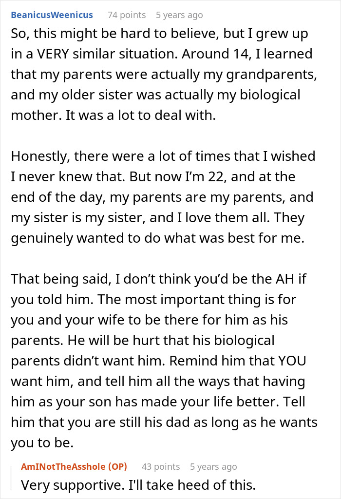 13-Year-Old Thinks He’s Growing Up In A Standard Family Until His “Dad” Reveals The Truth 13-Year-Old Thinks He’s Growing Up In A Standard Family Until His “Dad” Reveals The Truth