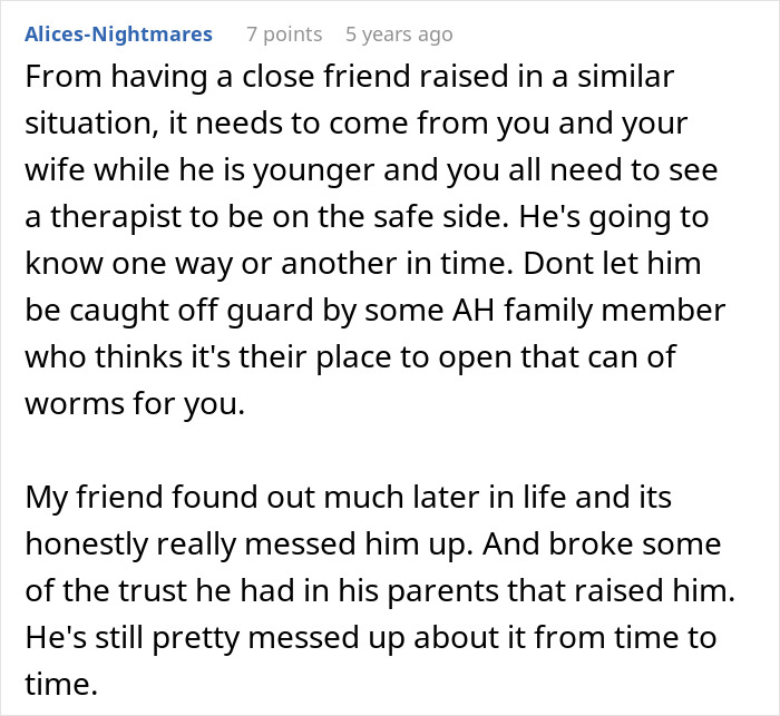 13-Year-Old Thinks He’s Growing Up In A Standard Family Until His “Dad” Reveals The Truth 13-Year-Old Thinks He’s Growing Up In A Standard Family Until His “Dad” Reveals The Truth