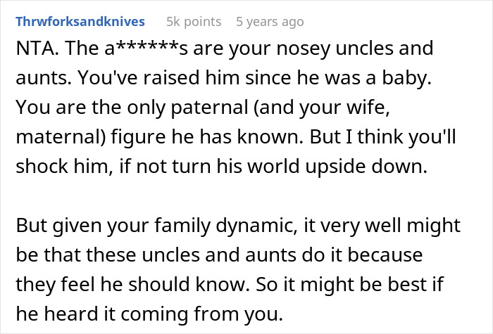 13-Year-Old Thinks He’s Growing Up In A Standard Family Until His “Dad” Reveals The Truth 13-Year-Old Thinks He’s Growing Up In A Standard Family Until His “Dad” Reveals The Truth