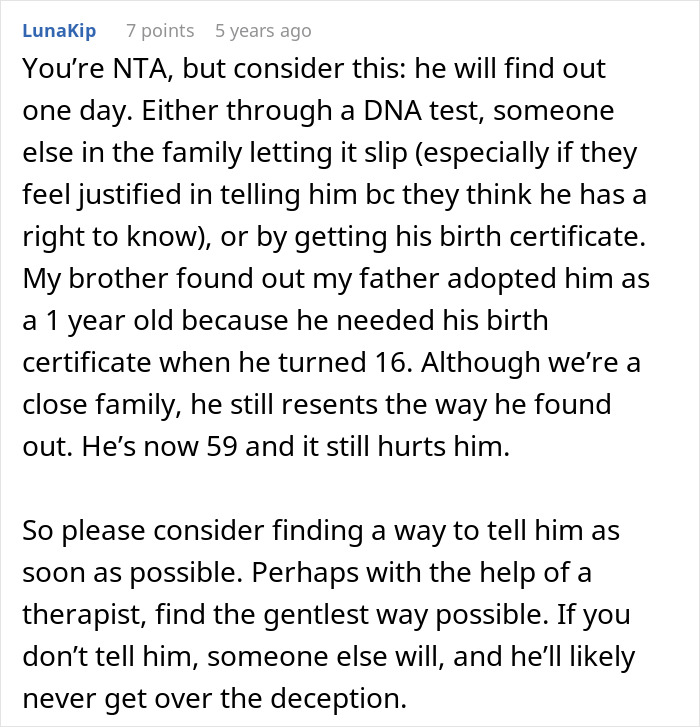 13-Year-Old Thinks He’s Growing Up In A Standard Family Until His “Dad” Reveals The Truth 13-Year-Old Thinks He’s Growing Up In A Standard Family Until His “Dad” Reveals The Truth