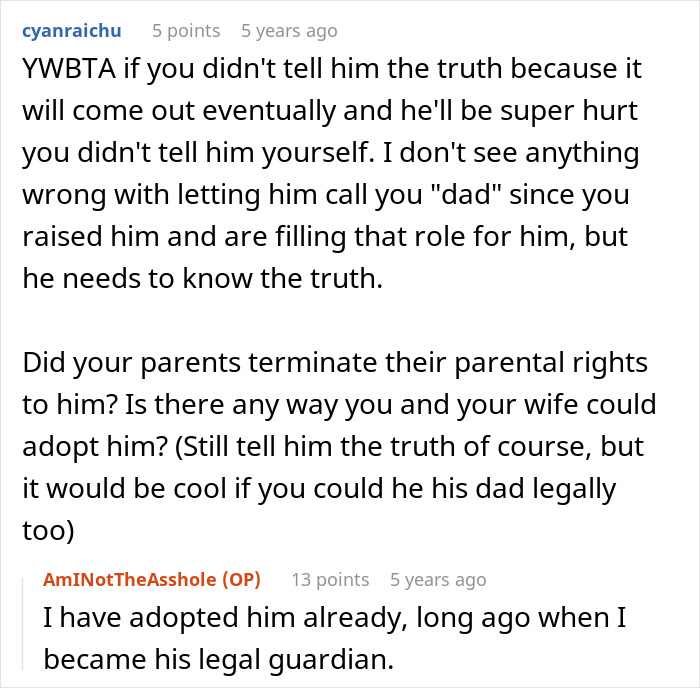 13-Year-Old Thinks He’s Growing Up In A Standard Family Until His “Dad” Reveals The Truth 13-Year-Old Thinks He’s Growing Up In A Standard Family Until His “Dad” Reveals The Truth