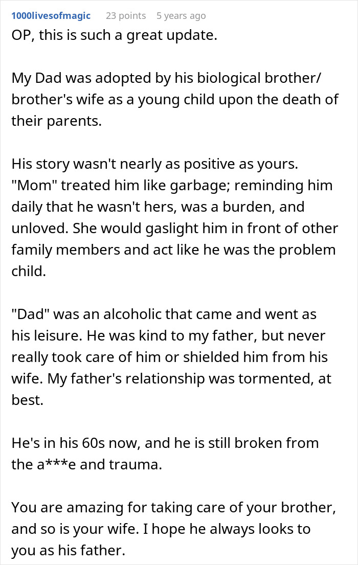13-Year-Old Thinks He’s Growing Up In A Standard Family Until His “Dad” Reveals The Truth 13-Year-Old Thinks He’s Growing Up In A Standard Family Until His “Dad” Reveals The Truth