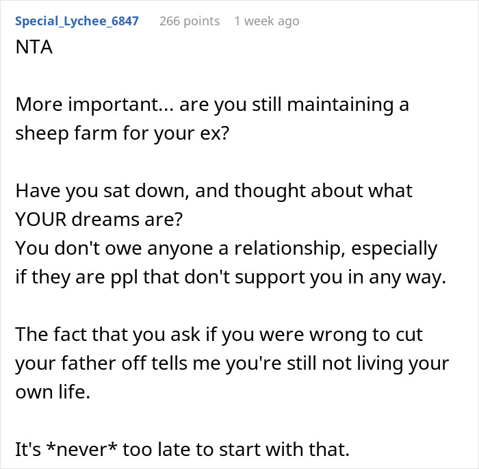 Dad’s Reaction To Daughter’s Divorce Costs Him His Relationship With Her