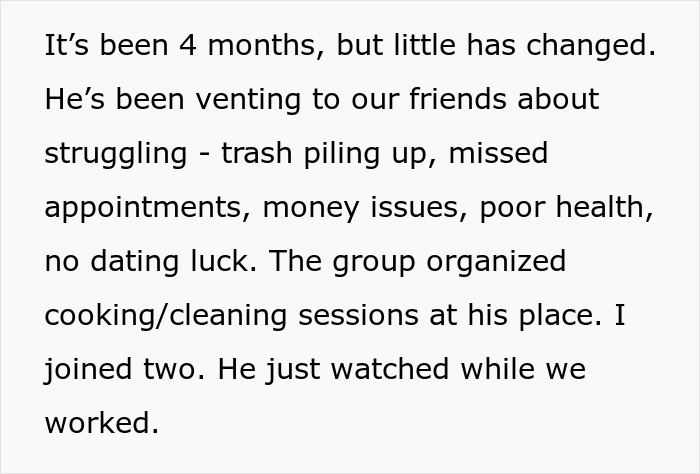 Man Keeps Whining Despite Friend Helping Him With Housing And Job, She Finally Snaps And Says Enough