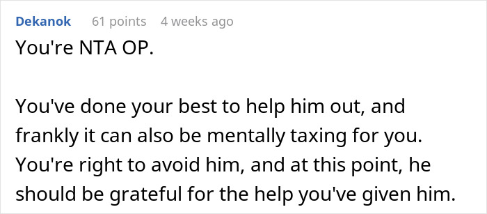 Man Keeps Whining Despite Friend Helping Him With Housing And Job, She Finally Snaps And Says Enough