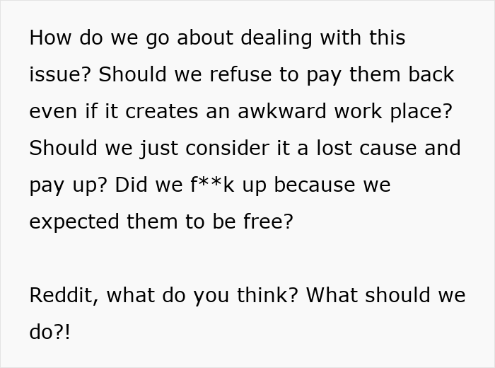 “Coworker Gave Us Tickets To His Wife’s Performance And Now We Have To Pay $360?!”