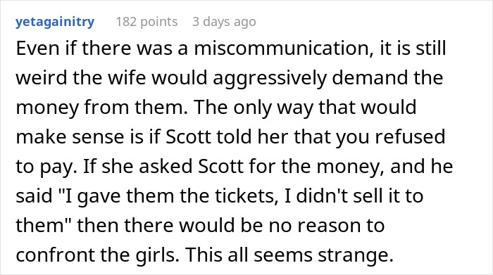 “Coworker Gave Us Tickets To His Wife’s Performance And Now We Have To Pay $360?!”