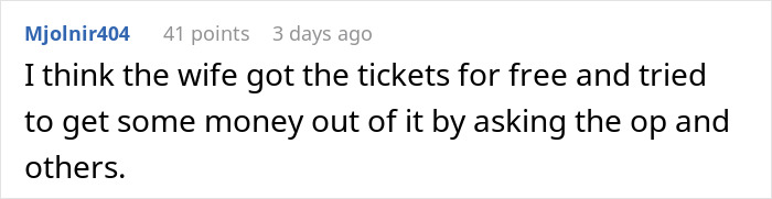 “Coworker Gave Us Tickets To His Wife’s Performance And Now We Have To Pay $360?!”