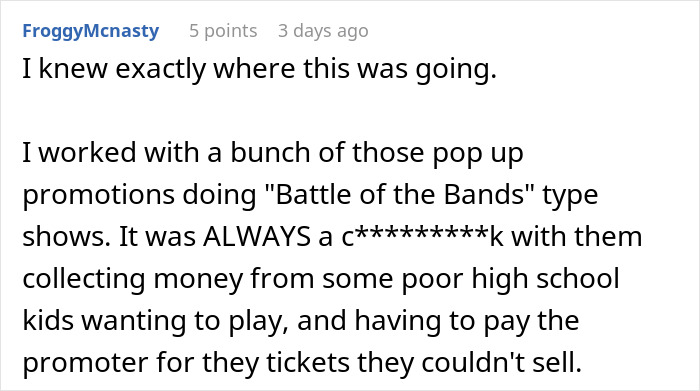 “Coworker Gave Us Tickets To His Wife’s Performance And Now We Have To Pay $360?!”