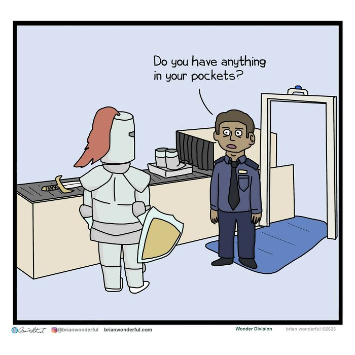 Dark Humor And Random Laughs: 45 New Comics By Brian Wonderful