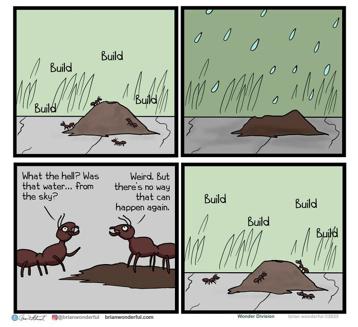 Dark Humor And Random Laughs: 45 New Comics By Brian Wonderful