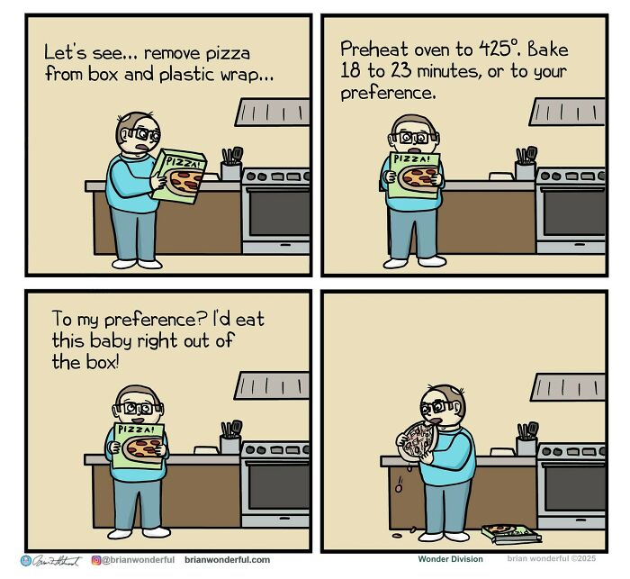 Dark Humor And Random Laughs: 45 New Comics By Brian Wonderful