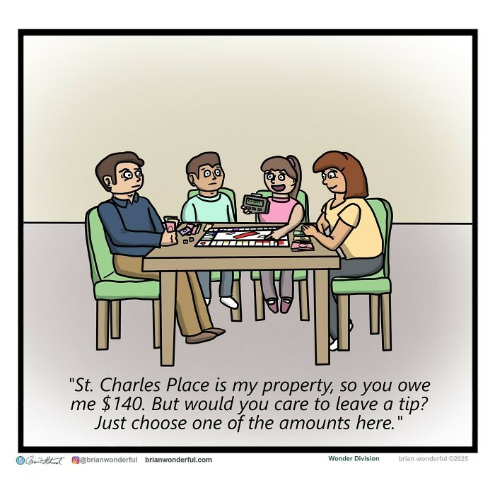 Dark Humor And Random Laughs: 45 New Comics By Brian Wonderful