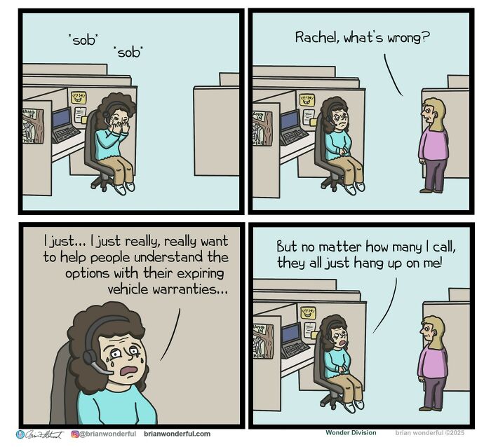 Dark Humor And Random Laughs: 45 New Comics By Brian Wonderful