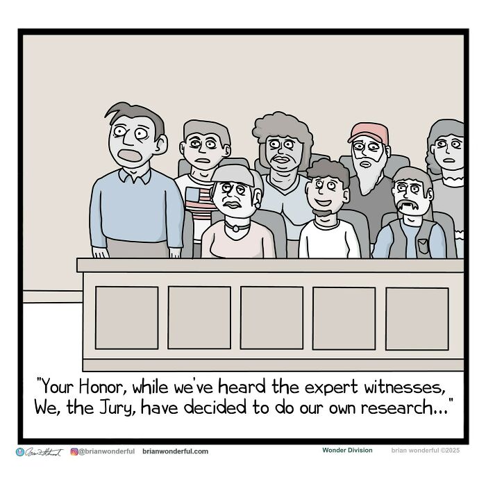 Dark Humor And Random Laughs: 45 New Comics By Brian Wonderful