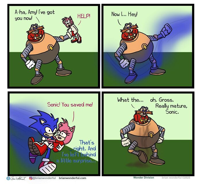 Dark Humor And Random Laughs: 45 New Comics By Brian Wonderful