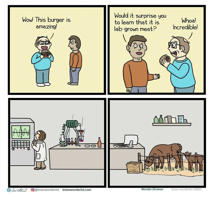Dark Humor And Random Laughs: 45 New Comics By Brian Wonderful