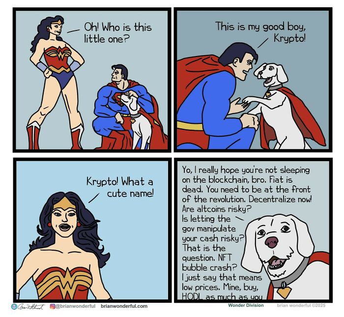 Dark Humor And Random Laughs: 45 New Comics By Brian Wonderful